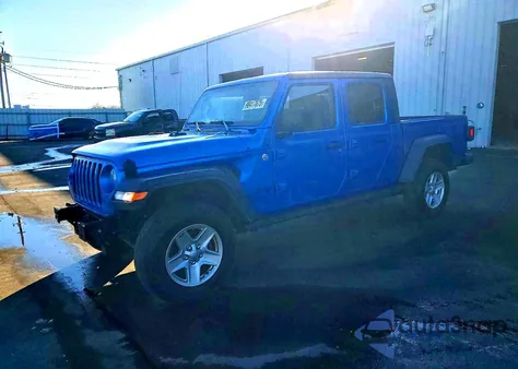 2020 Jeep Gladiator Sport z USA, uszkodzony, nr VIN 1C6JJTAG0LL166673